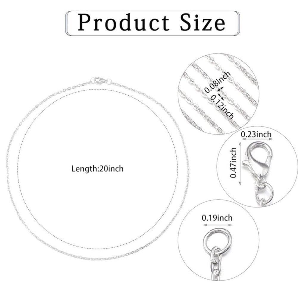 One Silver Replacement Necklace, 20 in. / Live Show Bundle Item 👀